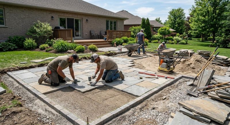 Garden Pavers Installation in Norwalk, CT