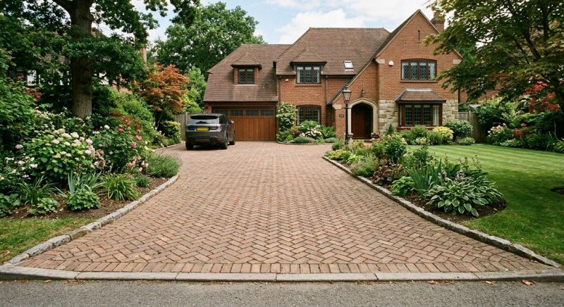 Brick Driveway Installation in Manchester, NH