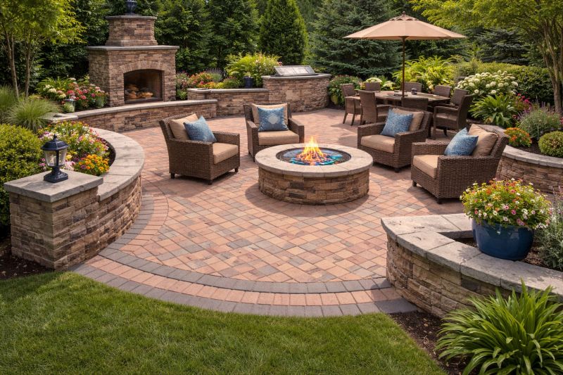 Brick Hardscape Construction in Stamford, CT