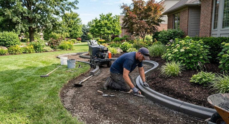 Landscape Curbing Installation in Honolulu, HI