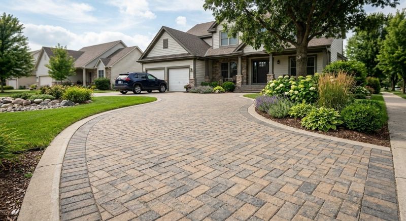 Paver Driveway Construction in Longmont, CO